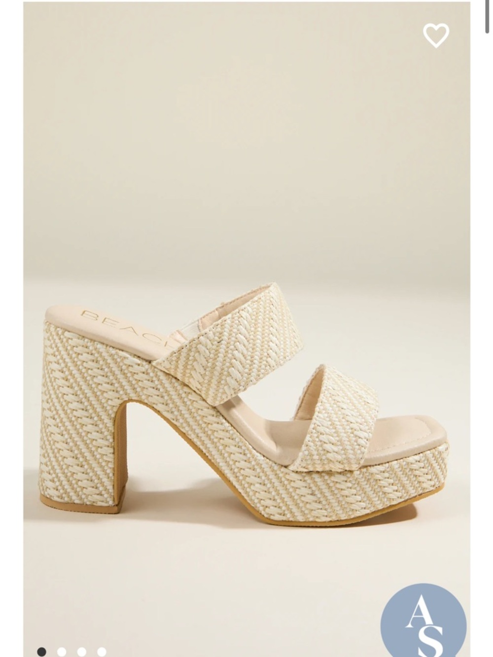 Gem Woven Strap Heel New Altar’d State